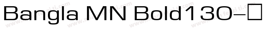 Bangla MN Bold130字体转换